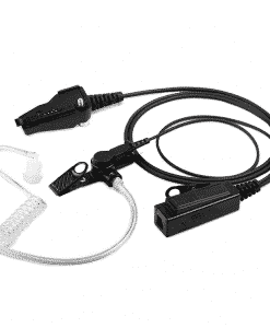 Earpiece Translucent one wire with push-to-talk