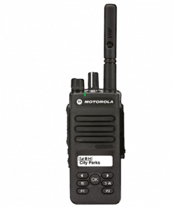 Motorola DP2600 Two Way Radios - Front Screen
