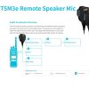 TSM3e 2Watt Remote Speaker for noisy environments
